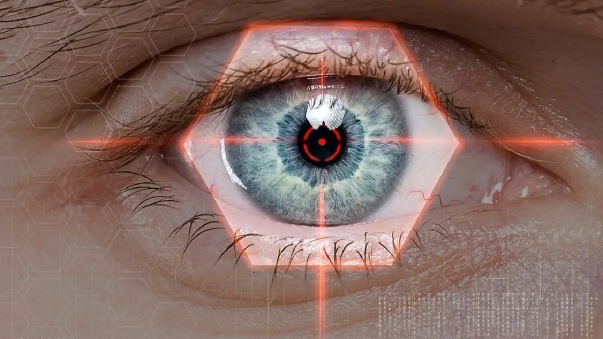 Глаз и зрение тест. Retina Biometric.